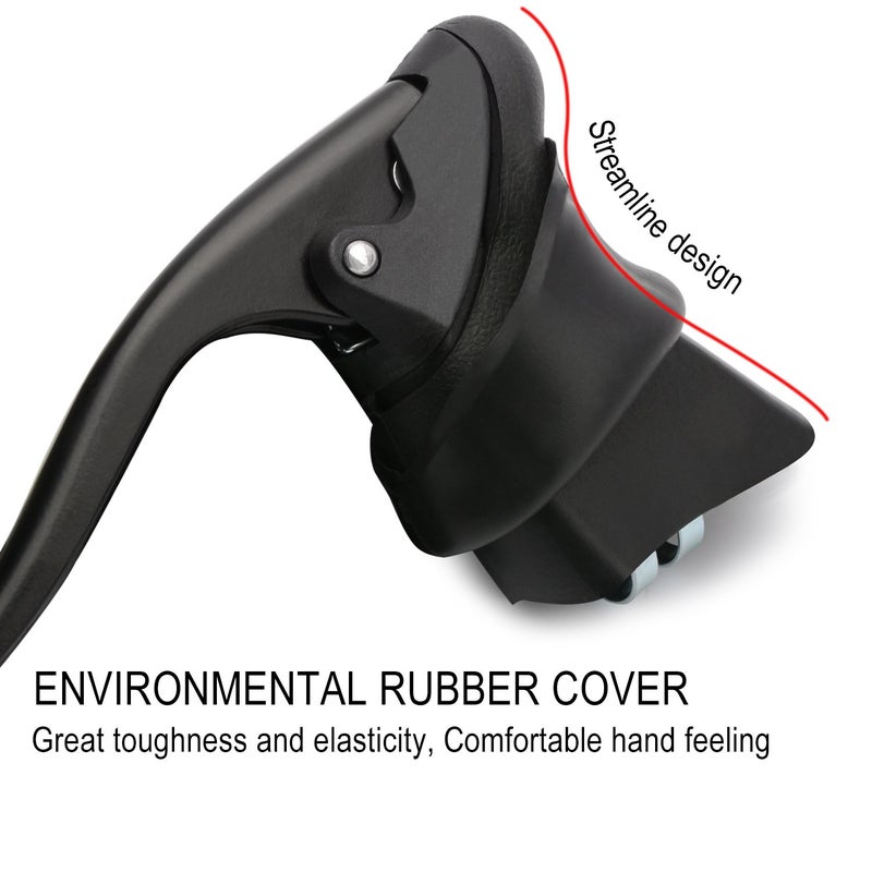 TOPCABIN 1 Pair Bike Brake Lever Aluminum Alloy Bicycle Brake Lever for Road Bike Bicycle Metal Rubber Parts - Image 2